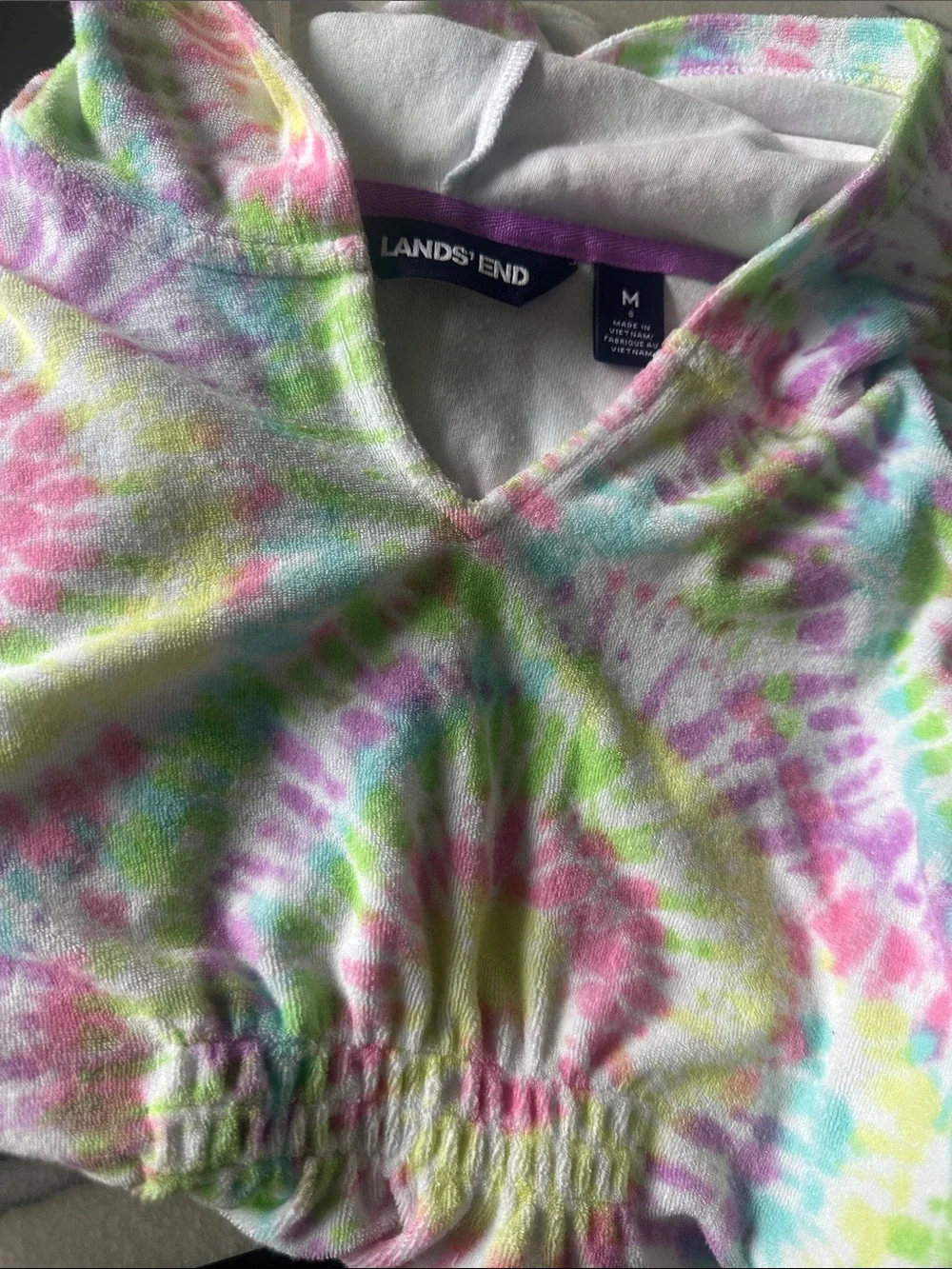Lands End light hooded